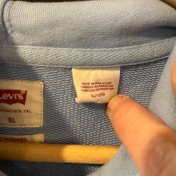 LEVIS THICK HOODIE XL - Picture 3 of 8
